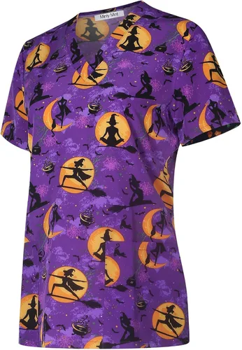 Miniatura 2 de Minty Mint Camiseta médica de Halloween para mujer