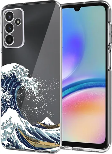 Miniatura 19 de Unov Funda diseñada para Galaxy A06 4G, funda transparente con [patrón antideslizante en relieve], protección delgada a prueba de golpes