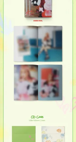 Miniatura 3 de WEKI MEKI Choi YooJung Girasol 1er álbum individual CD+Póster+Photobook+Fotografía impresa+Tarjeta fotográfica+Polaroid+Pegatina+Seguimiento