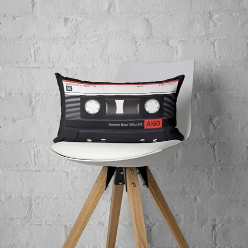 Miniatura 3 de Almohada con cinta de casete, fundas de almohada para geeks de 12 x 20 pulgadas, solo funda