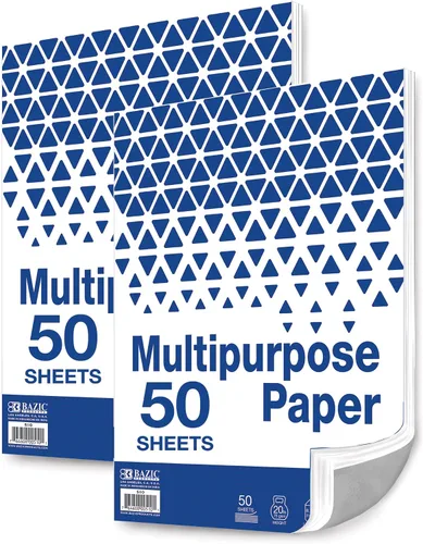 Miniatura 8 de BAZIC Products Papel en blanco para copia y multiusos - Papel de impresora blanco de 8.5" x 11" para máquinas de inyección de tinta, láser y fax