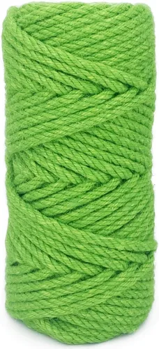 Leecogo - Cuerda de yute natural de 6 mm, 30 metros, perfecta para jardinería en casa, macramé, manualidades, bricolaje, reemplazo y reparación de