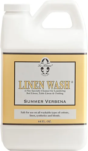 Miniatura 11 de Le Blanc® White Flowers Linen Wash® - Limpiador de ropa de lujo para ropa de cama y mesa, 64 onzas (paquete de 1)