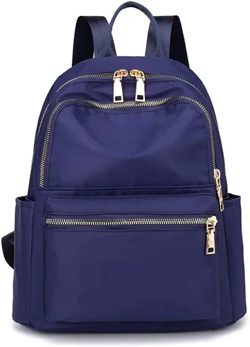 Miniatura 2 de Collsants Pequeña mochila de nailon para mujer, ligera, mini mochila de viaje, Azul, Mochilas de moda