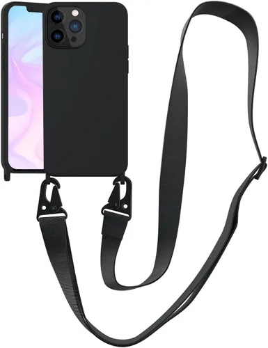 Miniatura 130 de Funda compatible con iPhone 13 con correa, funda cruzada para iPhone con cordón, ajustable, a prueba de golpes, protección contra caídas, funda