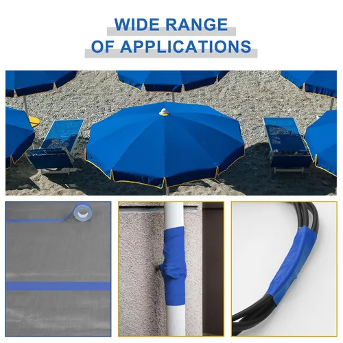 Miniatura 5 de WELSTIK Cinta adhesiva de grado profesional, tela impermeable para conductos, cinta adhesiva para fotógrafos, reparaciones, bricolaje, manualidades
