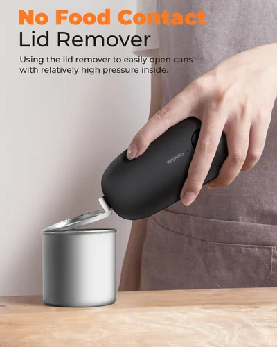 Miniatura 4 de Canslab Ultrablde (versión básica) - Abrelatas eléctrico recargable para cocina para personas mayores con artritis, abrelatas de batería USB