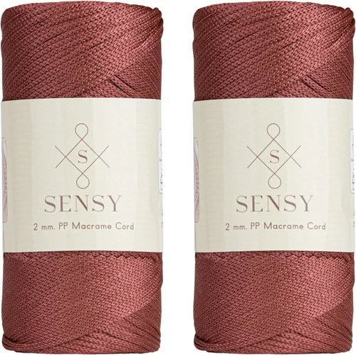 Miniatura 89 de Sensy Premium Cuerda de Poliéster de 2mm 251 Yardas Cuerda de Polipropileno 100% Cordón de Macramé 2mm Cordón para Bolsa de Ganchillo Cuerda