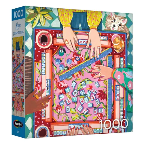 Miniatura 11 de RoseArt - Hobby Haven - Rompecabezas de 1000 piezas para adultos de estantería - Perfecto para entusiastas de la lectura