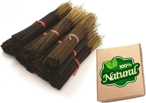 Miniatura 5 de Yajna -Varillas de incienso de salvia blanca 100% natural, hechas a mano, sumergidas a mano, varillas de incienso orgánicas, sin productos químicos