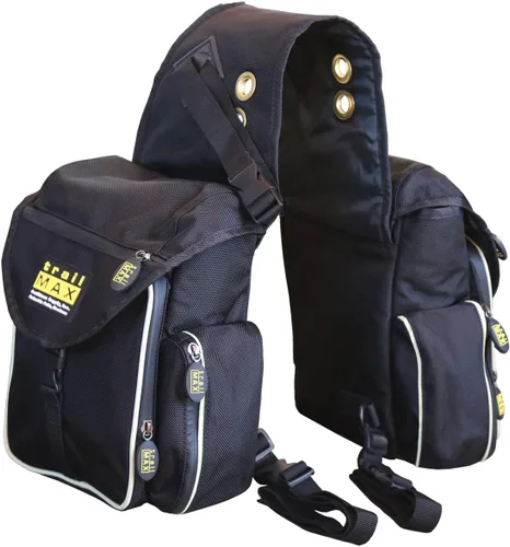Miniatura 7 de TrailMax Serie 500 Bolsas de sillín aisladas y acolchadas para montar en senderos; bolsas acolchadas y aisladas para caballos; bolsas acolchadas