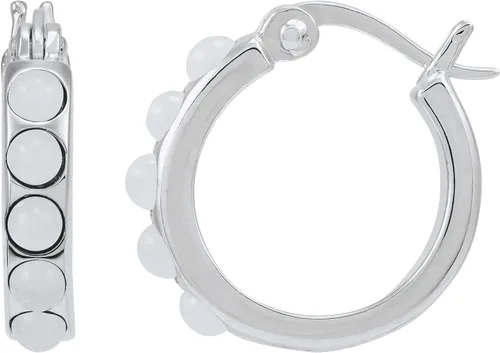 Miniatura 2 de Silpada Pendientes de aro Birthday Wish en plata de ley