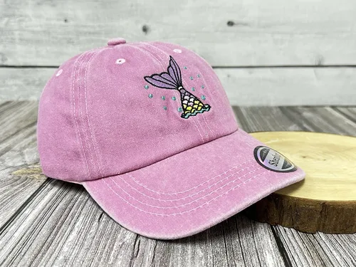 Miniatura 2 de Shenbors Sombreros de béisbol bordados para niñas y niños