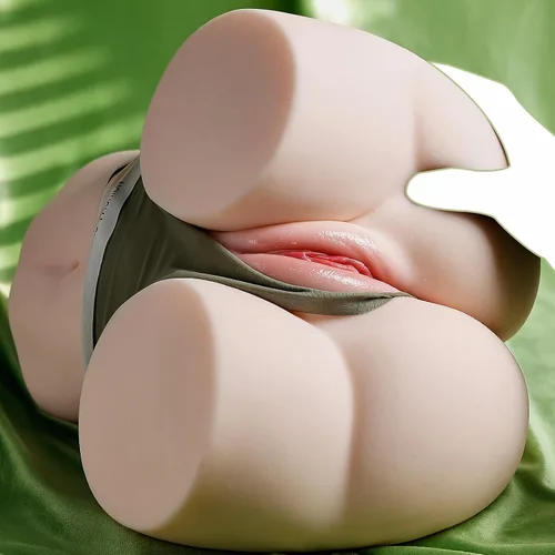 Miniatura 8 de Masturbador masculino de 20.9 libras, coños de bolsillo para muñecas sexuales, tamaño real, gran culo gelatina, torso suave con vagina 3D y canales