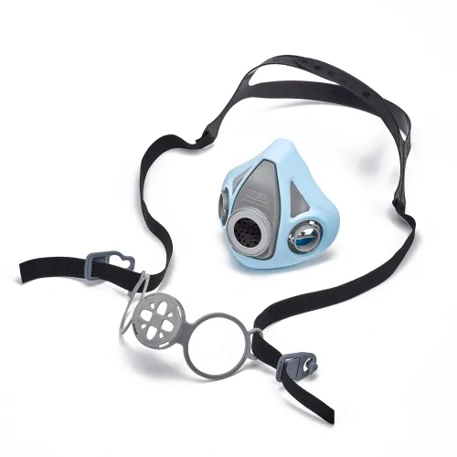 Miniatura 6 de MSA 10218529 Advantage 900 Respirador elastomérico de media máscara – Reemplazo rentable para respiradores desechables, filtros de respiración