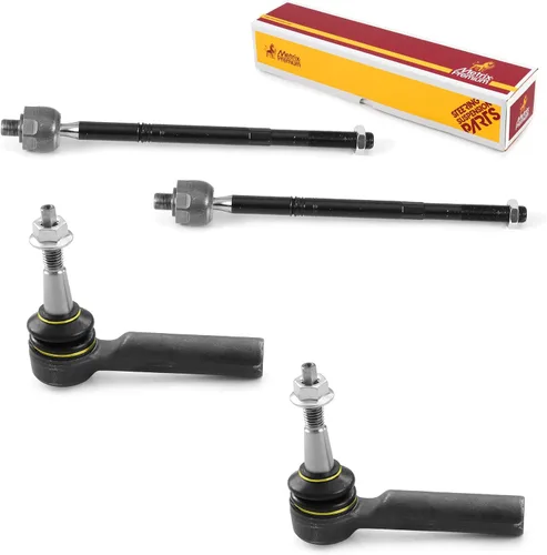 Miniatura 21 de Metrix Premium Chassis Parts - Juego de 4 barras de acoplamiento interior y exterior para Audi A3 15-16, Seat Leon 06-20 (México), 09-17 Volkswagen