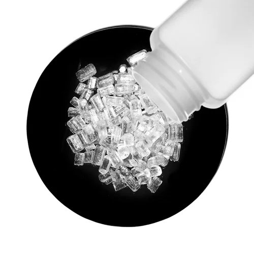 Miniatura 4 de Tiosulfato de sodio pentahidrato [Na2S3O3.5H2O] Cristales de grado AR 99% 1 Lb en dos botellas