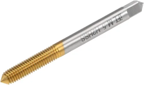 Miniatura 9 de uxcell Rosca que forma el golpecito M2 Rosca 0,4 echada H2 HSS Titanium recubierto
