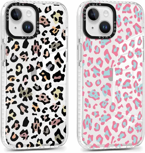 Miniatura 26 de Paquete de 2 Fundas con Estampado de Chiita para Apple iPhone 7/8/iPhone SE 2020/2022, de 4.7 Pulgadas, Funda Transparente Linda Coquette