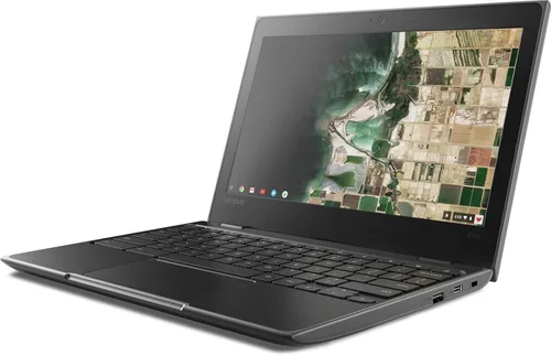 Lenovo 100e 81ER000BUS 11.6" HD Chromebook, Intel Dual-Core Celeron N3350 1.1 GHz hasta 2.4 GHz, 4GB RAM, 16GB SSD, Bluetooth, USB tipo C, 802.11ac,