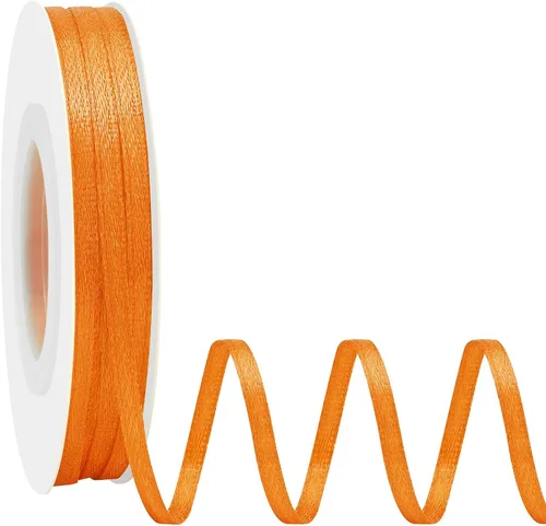 Miniatura 90 de 10 Classic Colors Double Face Satin Ribbon Set 1/8 Inch Polyester Ribbons for Gift Wrapping Fabric Ribbon for Crafts Flower Bouquet Arts Wedding