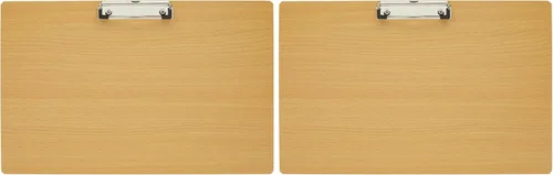 Miniatura 10 de Juvale Portapapeles de madera, 11.5 x 17 pulgadas, madera natural, tablero de regazo y caballete de regazo, portapapeles de tamaño legal