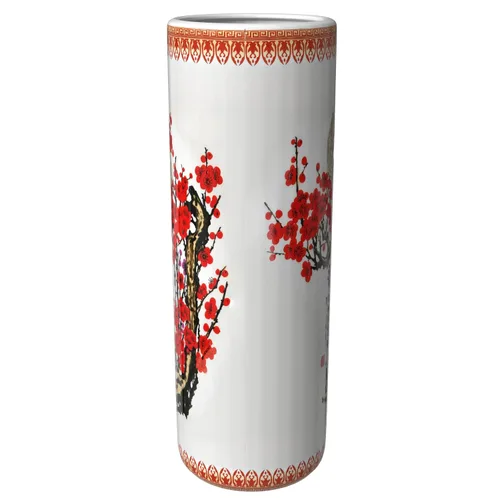Miniatura 6 de Idea de regalo para decoración casera elegante de calidad fina - Depósito clásico para guardar paraguas y bastones de porcelana china de 24 pulgadas