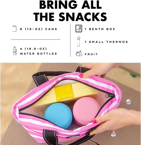 Miniatura 2 de SCOUT Nooner - Bolsa de almuerzo ligera con aislamiento suave para mujeres, profesores, enfermeras, playa, viajes, piscina y picnic