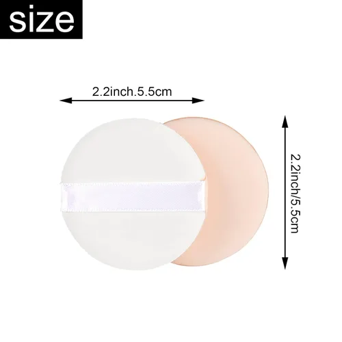 Miniatura 2 de Luckycivia - 30 piezas de 2.2 pulgadas de polvo cosmético, herramienta de maquillaje de base de esponja suave, esponja de base BB Cream esponja
