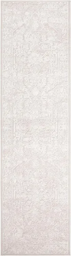 Miniatura 39 de Safavieh Reflection Collection RFT665C - Alfombra de 8 x 10 pies, gris claro y crema, bohemio, desgastado, no se desprende, de fácil cuidado