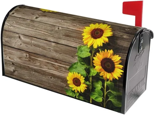 Miniatura 12 de Fundas magnéticas para buzón de 250 aniversario, diseño de águila patriótica, tamaño estándar, 21 x 18 pulgadas, para decoración de jardín y patio
