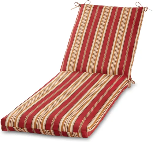 Miniatura 60 de Cojín reversible para silla de descanso para exteriores, color blanco tropical