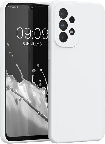 Miniatura 211 de kwmobile Funda Compatible con Samsung Galaxy A14 5G - Funda de teléfono de TPU y silicona con acabado suave - Verde Lima