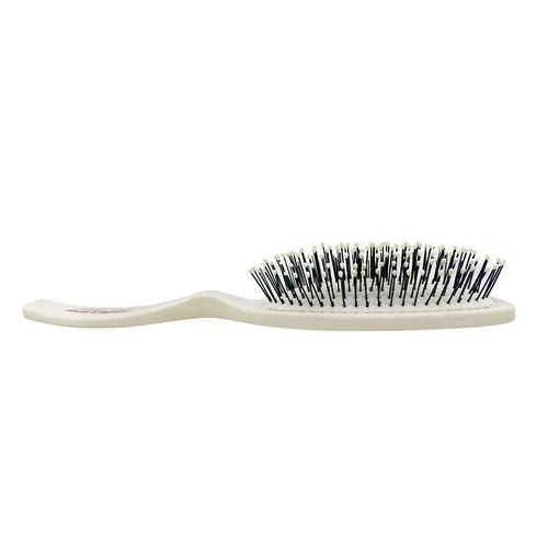 Miniatura 3 de Phillips Brush Co Light Touch 1 Cepillo de pelo de nailon acolchado ovalado, 8.75 pulgadas Ball Tipped Nylon Bristles Gently Detangle All Hair