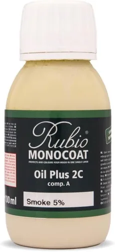 Miniatura 74 de Rubio Monocoat Muestra de Acabado de Aceite para Madera - Puro Aceite Plus Parte A Aceite de Linaza de Secado Rápido y Ecológico para Uso Pure