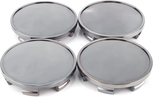 Miniatura 12 de RTRHINOTUNING 4 copas centrales para rueda de 65 mm compatibles con Mustang 2001-2004, Focus 2002-2004, F150 2010-2014, diámetro exterior: 2.56"/ 65