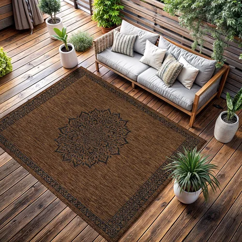 Miniatura 27 de CAMILSON Alfombra para exteriores, alfombras modernas para patios interiores y exteriores, tapetes de cocina y pasillo, alfombra lavable para porche