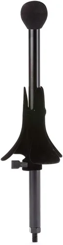 Miniatura 4 de Hercules DS532BB Alto/Tenor y Flauta/Clarinete Soporte con bolsa y clavija de terciopelo de lujo DS503B para saxofón soprano y fliscorno