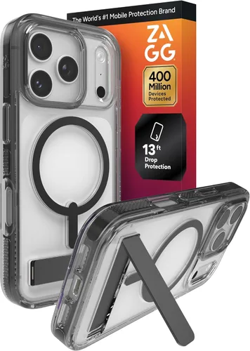 Miniatura 57 de ZAGG Santa Cruz Snap - Funda con función atril para iPhone 16 Pro Max, compatible con MagSafe, protección contra caídas de grado militar de 13 pies