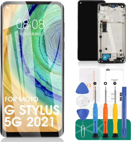 Reemplazo de pantalla para Moto G Stylus 5G 2021 para Moto G Stylus 5G 2021 Kits de reparación LCD para Moto G Stylus 5G 2021 Pantalla