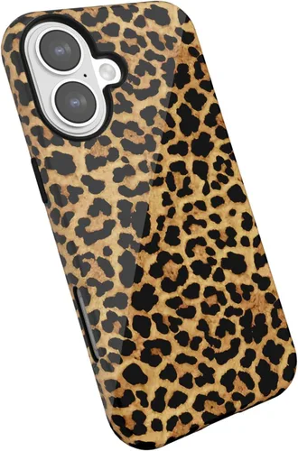 Miniatura 33 de LoeoeL para iPhone 11 Funda con Estampado de Guepardo, Funda de Teléfono con Patrón de Leopardo para Mujeres y Niñas, Funda de Plástico Duro delgada