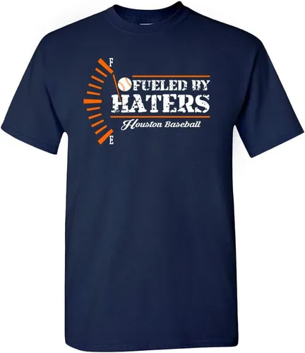 Xtreme Apparrel Fueled by Haters - Camiseta para hombre para los fanáticos del béisbol