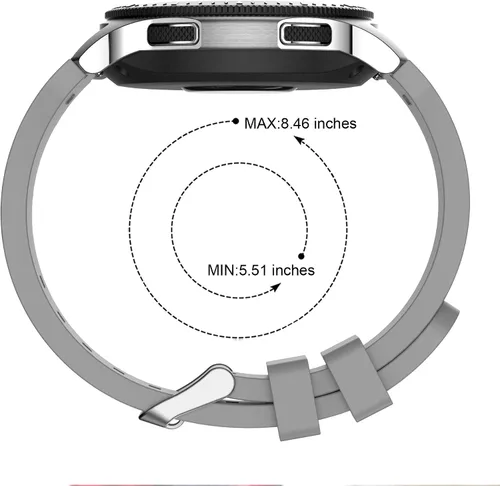 Miniatura 3 de Correas de reloj para Galaxy Watch 1.811 in, 0.866 in, bandas para Galaxy Watch 3 1.772 in, Garmin Vivoactive 4 1.772 in, Fossil Gen 5 Carlyle