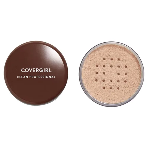 Polvo de acabado suelto profesional de COVERGIRL., LUZ TRANSLUCENTE 110 - Luz translúcida