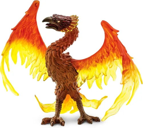 Safari Ltd. Figura de Phoenix - Figura de modelo de pájaro ardiente de 7 pulgadas, juguete mítico para niños, niñas y niños a partir de 3 años