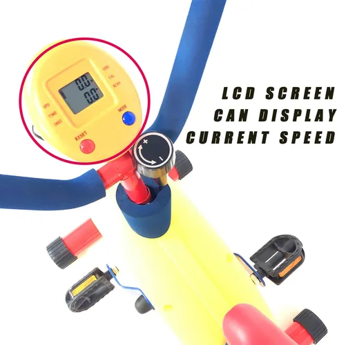 Miniatura 5 de Equipo de ejercicio de diversión y fitness para niños, bicicleta deportiva para interiores y exteriores, bicicleta estacionaria para niños, niñas
