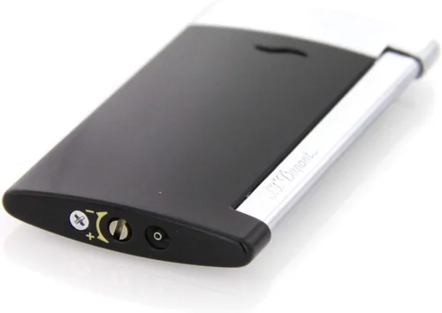 Miniatura 3 de S.T. Dupont Slim 7 Encendedor - Negro/Cromo Cromado