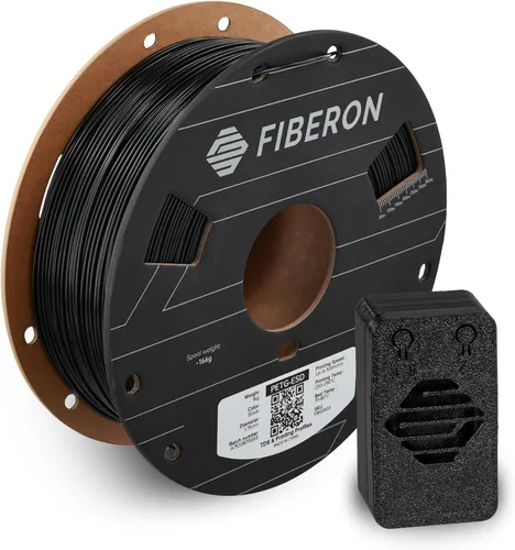 Miniatura 23 de Polymaker Fiberon PA612-ESD - Filamento para impresora 3D de 1.75 mm/17.6 oz, de nailon de fibra de carbono ESD-safe, resistente al calor a 302 °F