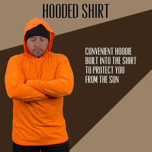 Miniatura 3 de Camisas de Alta Visibilidad de Seguridad para Hombre, Camisas de Construcción para Hombre, Camisas De Trabajo para Hombre Construcción