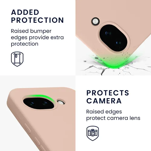 Miniatura 438 de kwmobile Funda Compatible con Google Pixel 6 Pro - Funda de teléfono de silicona TPU con acabado suave - Azul Arrecife